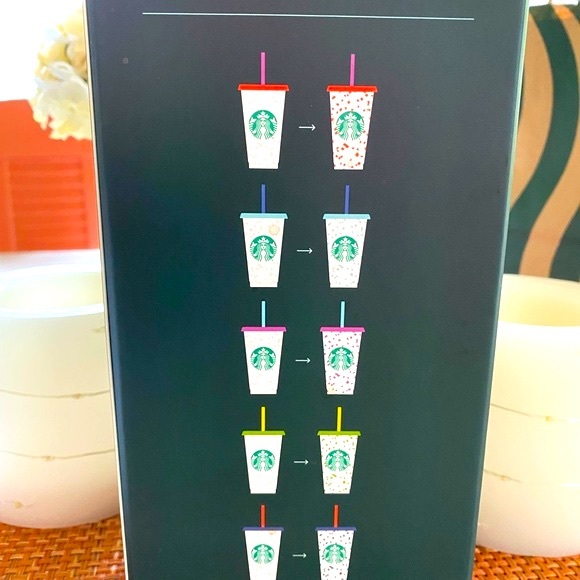 Starbucks color-change confetti plastic cups - Picture 4 of 8
